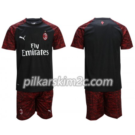 Koszulka AC Milan Dziecięca Trzeciej 2018-2019 - Koszulki Piłkarskie